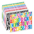 thumbnail image 1 of 9 Sheets Letters Stickers,Self Adhesive Vinyl Letter Stickers Aesthetic, Waterproof Letter Sticker for Water Bottles,B, 1 of 8