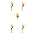 thumbnail image 2 of Baohd 1/2/3/5 10pack/lot Realistic Appearance Artificial Flower For Party Decor And Home Decor Champagn 5PCS, 2 of 6
