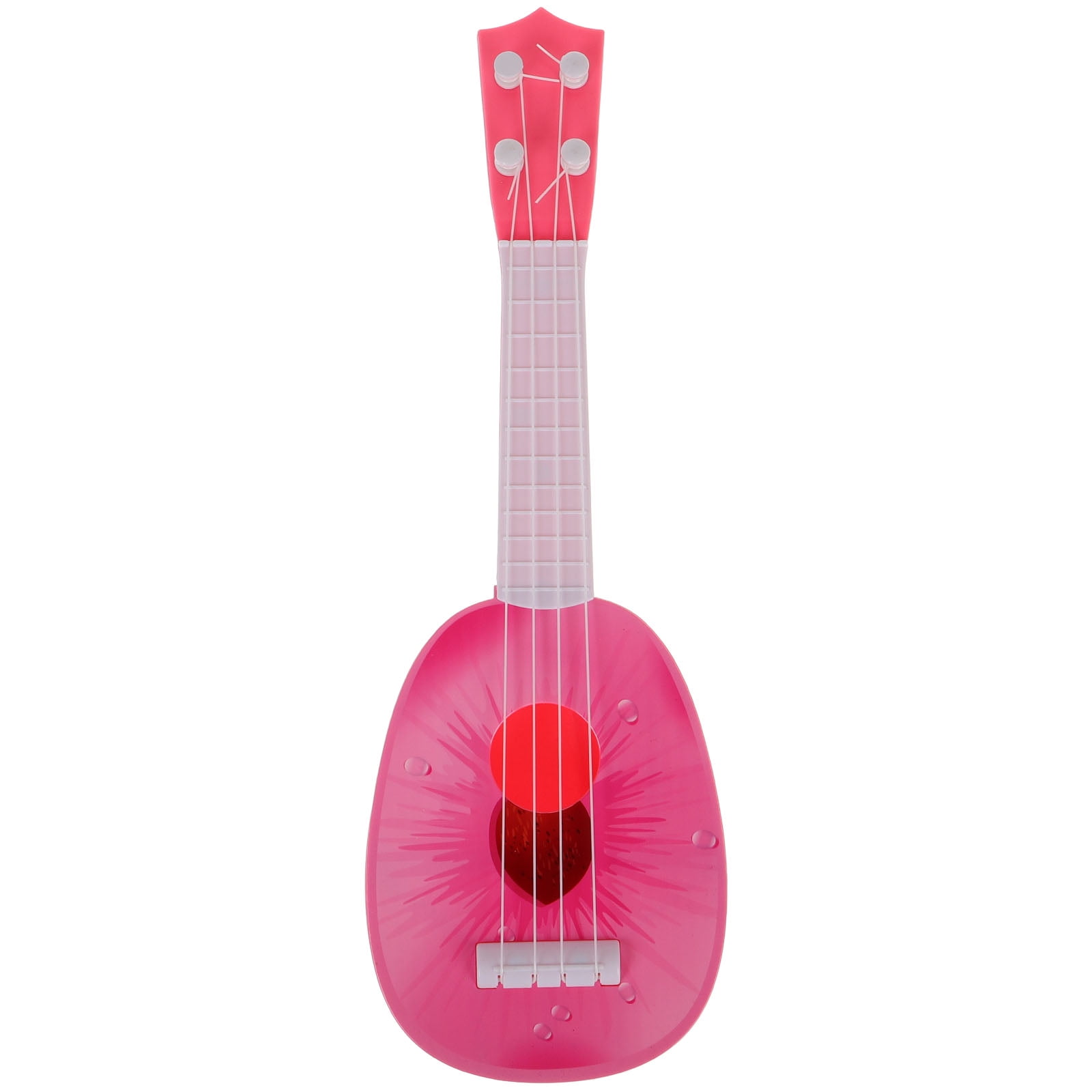 Ukulélé Jouet Pour Enfants 41cm - 4 Cordes Réglables, En Plastique ABS, Couleur Jaune Ukulélé Jouet Pour Enfants 41cm - 4 Cordes Réglables, En Plastique ABS, Couleur Jaune