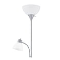 thumbnail image 3 of Mainstays 72 In Silver Finish Combo Floor Lamp, 3 of 5