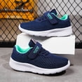 thumbnail image 4 of Girls Sneakers Lightweight Breathable On Athletic Running Shoes for Active Kids, 4 of 9