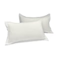 thumbnail image 2 of Birdeem Soft Washed Cotton Pillowcases, Solid Color 2 Pack Set, Queen Size Standard Fit, Breathable and Easy Care, Modern Bedroom Upgrade for Enhanced Comfort, 2 of 9