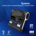 thumbnail image 3 of Printer 80mm Bluetooth Thermal Printer Receipt Wireless 3 Inch Mobile ,Improve Efficiency, 3 of 6