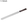 thumbnail image 2 of Neinkie Straight and Angled Icing Spatula - Cake Frosting Spatula - High Grade Stainless Steel | Baking and Cake Decorating Supplies - Multipurpose Use for Home, Kitchen or Bakery, 2 of 7