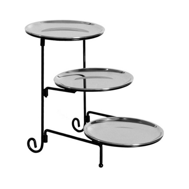 Three Layer Fruit Basket,Modern Design Countertop Fruit Basket Bowl Metal Wire Vegetable and Fruit Storage Baskets Fruit Holder Fruit Tray for Fruit Snacks and Cakes
