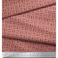 thumbnail image 2 of Soimoi Velvet Fabric Geometric Small Print Fabric by The Yard 58 Inch Wide, 2 of 3