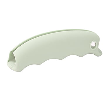Porte-sac d'Épicerie en Silicone Support de Sac de Magasinage Poignée Multiusage Poignée de Transport pour Sac en Plastique Rose