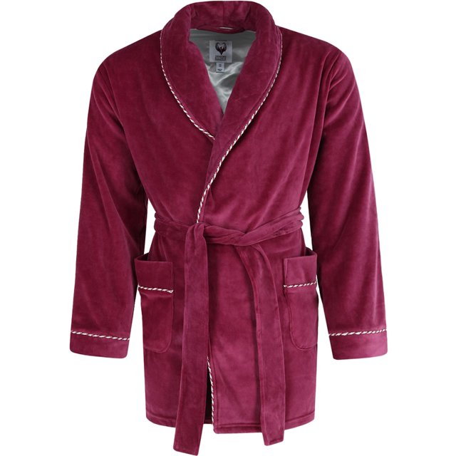 Ascentix Velour Smoking Jacket with Satin Lining (Men's)
