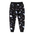 thumbnail image 3 of Boys Cotton Sweatpants Kids Jogger Pants Running Jogging Pants With Pockets Drawstring Black, 3 of 6