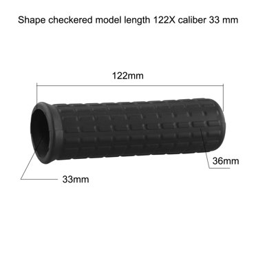 Bgsha Perfectly Fitting Wheelbarrow Handles to Ease your hard work 2Pcs Wheelbarrow Rubber Handles Anti Shock and Non Slip