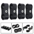 thumbnail image 3 of Leak Free Hose Connection 4 Pcs 8AN 10AN Hose Separator Clamp Fuel Hose Line, 3 of 5