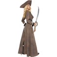 thumbnail image 2 of Deluxe 4pc Pirate Captain - 4242-AS-S - Brown/Black/White, 2 of 2