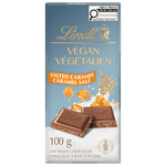 Lindt Vegan Salted Caramel Chocolate Bar, 100 Grams
