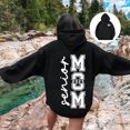 thumbnail image 2 of WEAIXIMIUNG Cropped Sweatshirt Jacket Ladies Senior Mom 2025 Shirt 2025 Graduating Class Sweatshirt T Shirt Alphabet Print Long Sleeved Hoodieladies Senior Mom 2025 Shirt 2025 Graduating Class, 2 of 5
