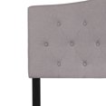 thumbnail image 3 of Cambridge Tufted Upholstered Full Size Headboard in Light Gray Fabric, 3 of 9