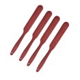 thumbnail image 4 of KAKOWELY Silicone Spatula for Baking Use Red Color EnvironmentallyFriendly Durable Lightweight Easy to Clean 4pcs,9.45"X0.98"X0.2", 4 of 4