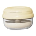 thumbnail image 3 of FashionCha Boîte de Bain pour Dentiers Voiture Étanche aux Fuites avec Panier-Filtre Étui de Retenue Beige, 3 of 8