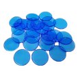 thumbnail image 2 of 100PCS/Set Plastic 19mm Chips Multi Color Markers Plastic 19mm color chips chips Fun Family Club Children Game Supplies Counting Math Toys, 2 of 9