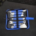 thumbnail image 4 of Uscallm Automotive Pry Bar Tool Kit Car Door Panel Clip Removal No-Scratch Dashboard Audio Dismantle Pry Tools 7PCS Auto Interior Trim Repair Tool Set, 4 of 5