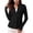 #0448-Black, variant on Ailaofu Women's Shirts Long Sleeve 1/4 Zip Sun Protection Quick Dry Workout Hiking Athletic Shirts Rash Guard