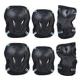 thumbnail image 1 of XZNGL Genouillères et Coudières pour Adultes pour Patinage à Roulettes Équipement de Protection pour Patinage à Roulettes Enfants Adultes Protège-Poignet Ensemble de Genouillères de Cyclisme Équipement de Protection pour Patinage à Roulettes Adultes, 1 of 8