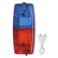 thumbnail image 2 of Mini LED Strobe Light, Plastic Warning Shoulder Light  For Cycling Red And Blue,Yellow,Blue And Yellow,Red,Transparent, 2 of 8