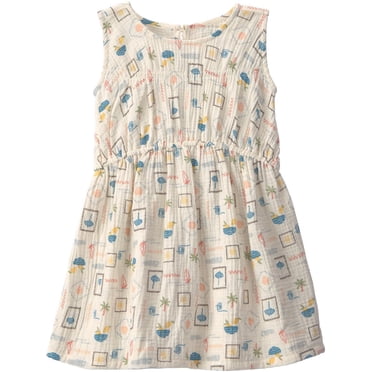 Robe Carter's Child of Mine pour petites filles - Plage beige