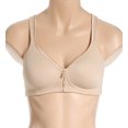 thumbnail image 3 of Vanity Fair Womens Body Caress Full Coverage Wirefree Bra, 36C, Star White, 3 of 4