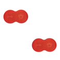 thumbnail image 3 of Maytalsory Easy To Clean Pet Mat Variety Of Styles Dog Accessory Safe And Non-toxic Red 2Set, 3 of 6