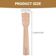 thumbnail image 2 of DIY Ukulele Neck Wooden Blank Concert Ukulele Neck Handwork Guitar Ukulele Neck, 2 of 9