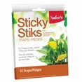 thumbnail image 2 of Pièges à moucherons collants Safer’s Sticky Stiks, 2 of 2