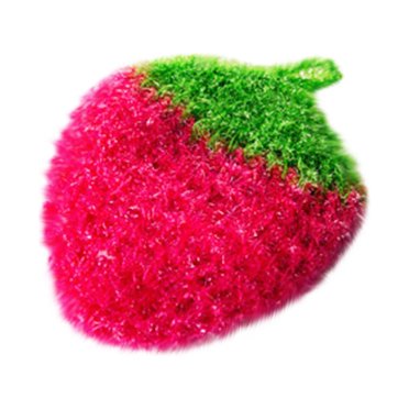 EGNMCR Éponges à Récurer pour Nettoyer Serviette à Vaisselle aux Fraises Fil Acrylique Polyester Chiffon à Vaisselle Crocheté à la Main Chiffon de Nettoyage Tampon à Récurer
