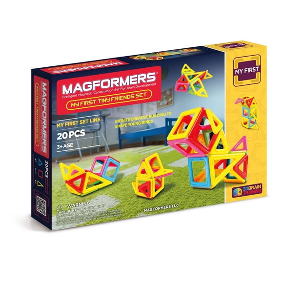Ens. de construction magnétique MAGFORMERS de « My First Tiny Friends »