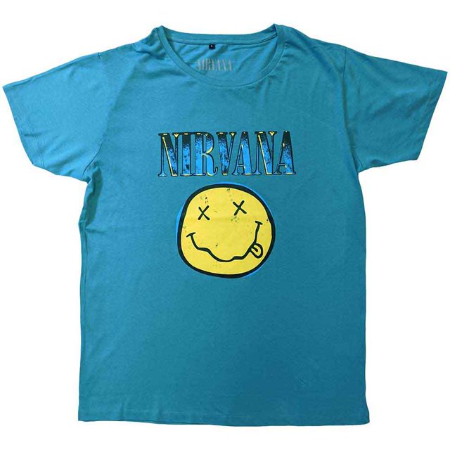 Nirvana Unisex T-Shirt Xerox Happy Face