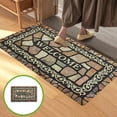 thumbnail image 2 of Sentmoon Tapis Tapis de Sol Simulation Vision Tapis de Porte d'Entrée Tapis de Porte de Salle de Bain Tapis de Sol à l'Entrée de la Salle de Bain pour Salle de Bain, Cuisine, Salon, Chambre de Bébé, 2 of 7