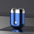thumbnail image 1 of Herunwer Mini Dual-Head Electric Razor, Pocket Shaver, Washable Double Head Razor, USB Rechargeable Waterproof Compact Electric Shaver, 1 of 1