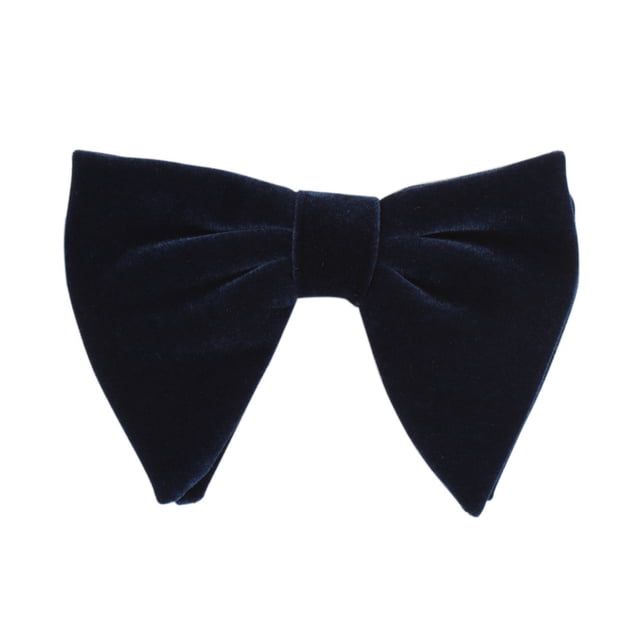 fastboy Stylish Velvet Bow Tie With Elastic Belt Stable Fixation Non-displacement Wide Application Halloween I