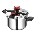 thumbnail image 1 of Lipstore 304 Stainless Steel Pressure Cooker Kitchen Cookware for Home Kitchen Family 10L, 1 of 8