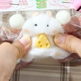 thumbnail image 3 of Stress Relief Gifts Soft Gel Solid Hamster Decompression Toy Stress Relief Toy, 3 of 7