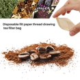 thumbnail image 2 of 300PCS Tea Filter Bags, Disposable Paper Tea Bag with Drawstring Safe Strong Penetration Unbleached Paper for Loose Leaf Tea and Coffee, 2 of 4