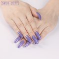 thumbnail image 2 of Ensemble de 120 Pcs de Faux Ongles, Embouts Naturels, Couverture Complète pour Salons de Manucure &, 2 of 8
