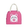 thumbnail image 2 of Transemion Stay Organized With Large Capacity For Home Or Office Large Capacity Design Lunch Bags For Women Bag Deep pink 1 1Set, 2 of 6