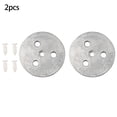 thumbnail image 1 of Fitment Pc Or Pcs Pool Anti Corrosion Electrolysis Features Salt Water Systems Skimmer Basket Zinc Anode Plate 2Pcs, 1 of 5