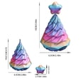 thumbnail image 2 of SIfdSeng Baby Learning Toys 3D Printed Christmas Tree Spiral Toy Interactive Decompression Model for Adults Colorful Holiday Themed Desktop Decoration Ideal for Stress and Play Christmas Toy, 2 of 3