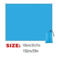 thumbnail image 3 of Picnic Blankets Beach Picnic Blanket, Picnic Rug Foldable Blanket Outdoor, Picnic Quilt Vintage Picnic Blanket, Compact Picnic Blanket Beach Blanket (100x140cm), 3 of 4