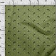 thumbnail image 2 of oneOone Georgette Viscose Fabric Line & Floral Block Fabric Prints By Yard 42 Inch Wide, 2 of 4
