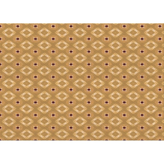 Ahgly Company Tapis d'Intérieur Lavables à la Machine Rectangulaires Transitionnels Orange Bière, 7' x 9'