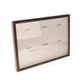 thumbnail image 1 of DOLITY Medal Display Shadow Box Frame Collectible Wood for Insignia Pins Gymnastics Walnut Color A3, 1 of 9