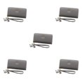 thumbnail image 1 of kurtrusly Stylish And Practical Women Wallet With Multiple Compartments Fashionable Accessories PU Card Holder Wallet Wallets gray 5Set, 1 of 6