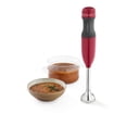 thumbnail image 2 of KitchenAid 2-Speed Corded Hand Blender, Empire Red with Blending Jar and Lid, KHB1231ER, 2 of 7